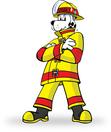 Sparky the fire dog