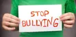 stop bullying sign