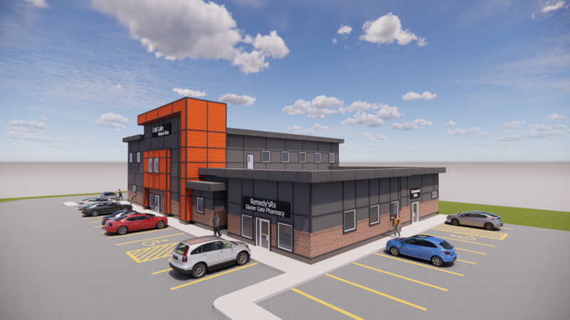 Rendering of CL Medical Clinic expansion